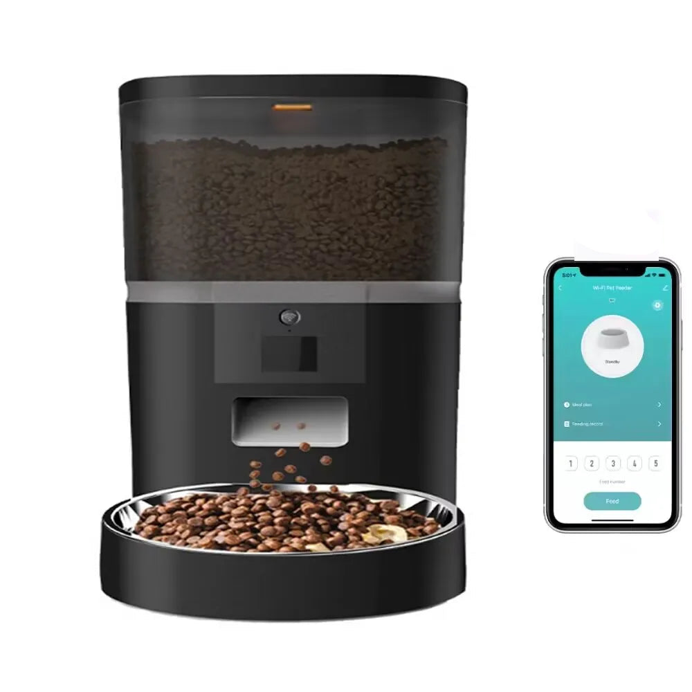 Dispensador de comida Automtatico con Camara